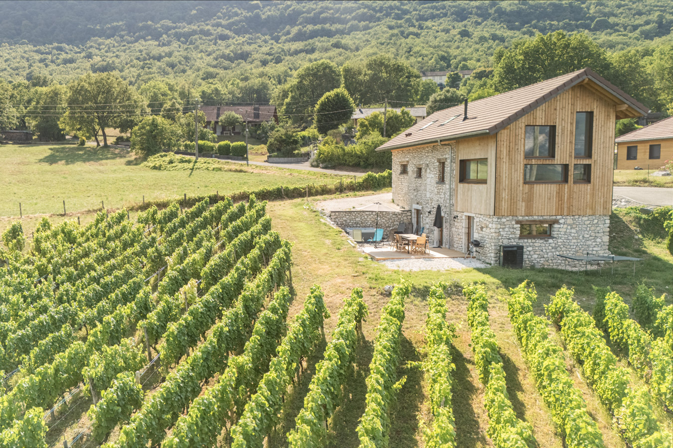 gîte dans les vignes Annecy